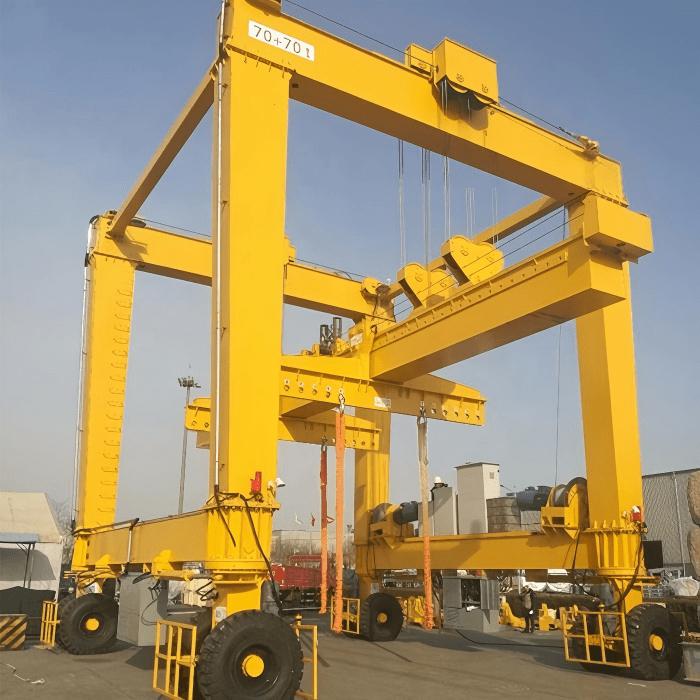 rubber tyre gantry crane