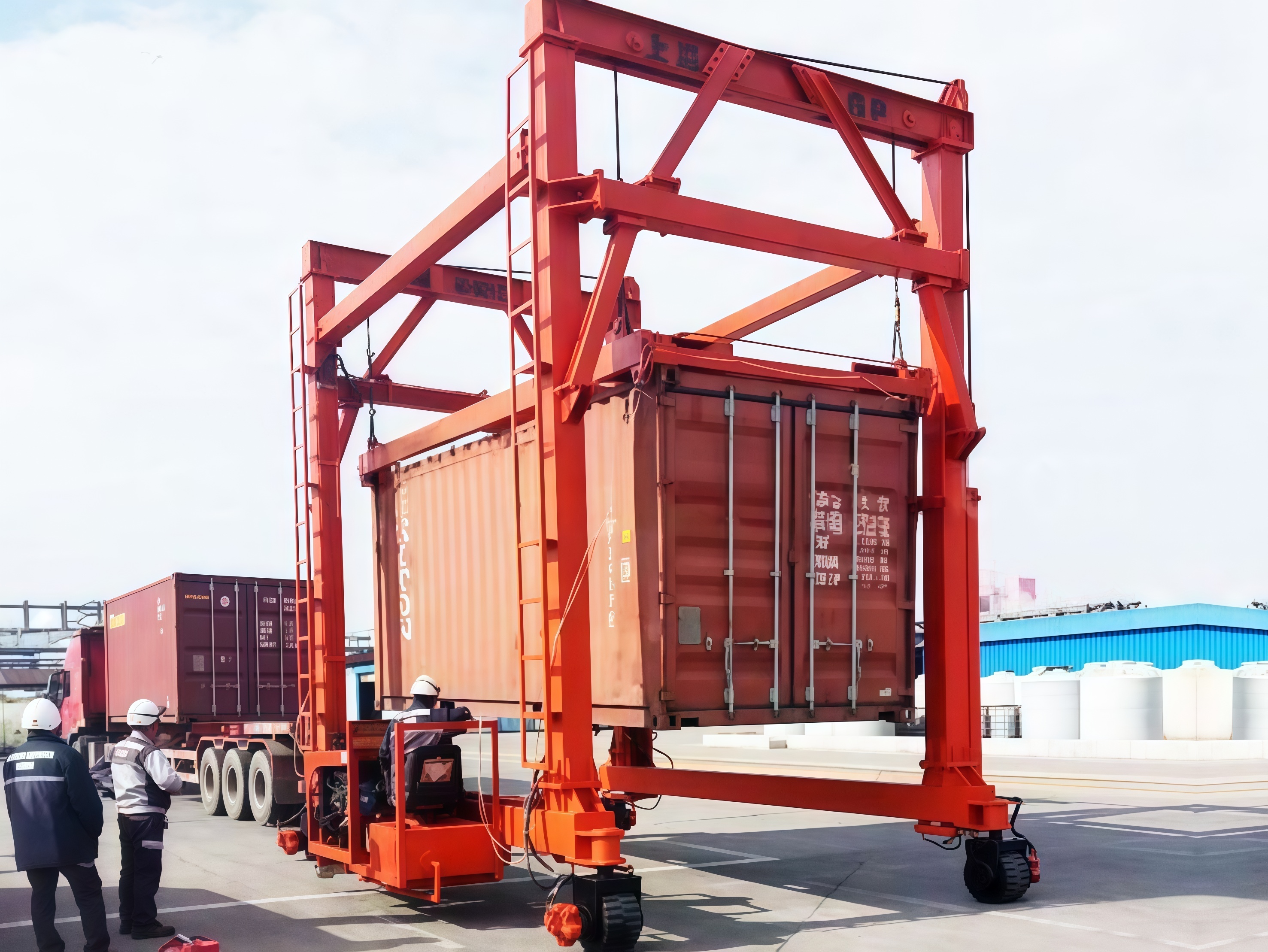 straddle carrier